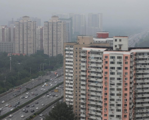 China property investment slows, sales dip